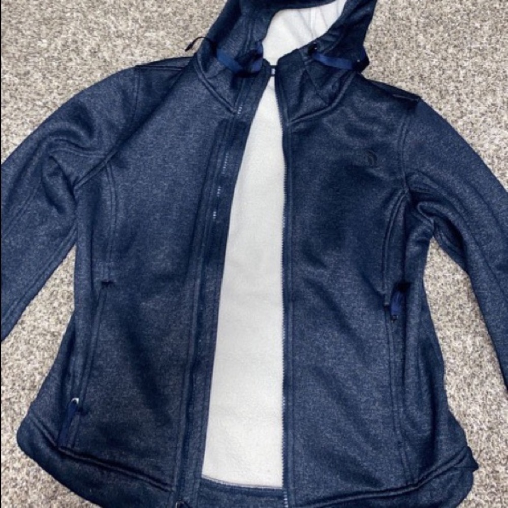 Navy north face great condition